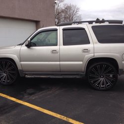 Stereo City - Tahoe on "26 rims done by Stereo City