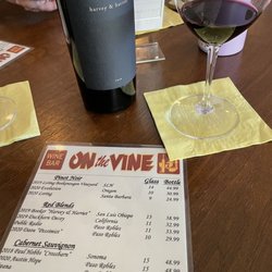 Wine list