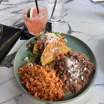 Patrona Cocina + Tequila - Carnitas taco plate. - Mexican Near Me - Mission Viejo, California