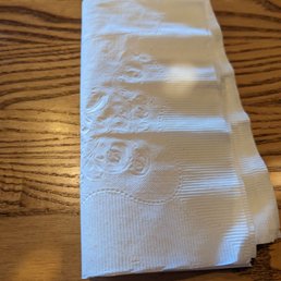 This Cracker Barrel brought out napkins
