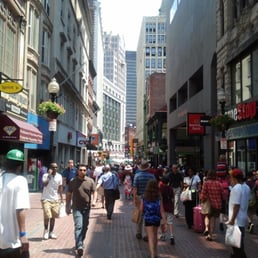 Downtown Crossing Looking East from Tremont Street