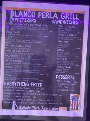 Menu photo 3 Blanco Perla Cocktails & Grill Brooklyn, NY Menu photo 3 Blanco Perla Cocktails & Grill Brooklyn, NY