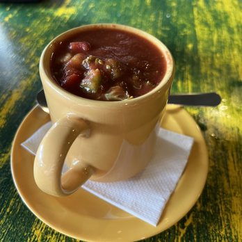 Hobbit Cafe - The gazpacho - Burgers Near Me - Houston, Texas Hobbit Cafe - The gazpacho - Burgers Near Me - Houston, Texas