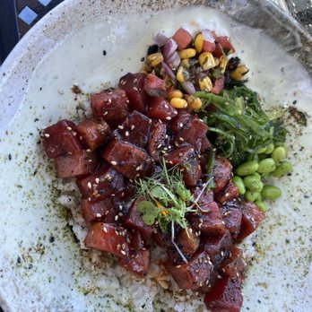 The Boathouse - Poke Bowl Plate - Seafood Near Me - St Augustine, Florida
