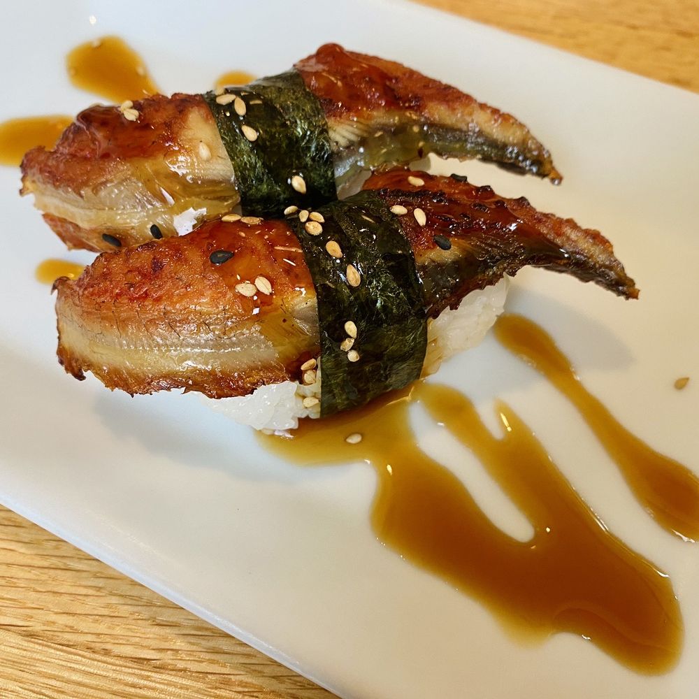 Namikaze - Eel Nigiri (Unagi) - Sushi Bars Near Me - Fresno, California Namikaze - Eel Nigiri (Unagi) - Sushi Bars Near Me - Fresno, California