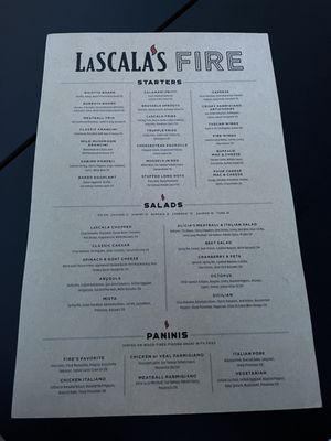 Menu photo 4 LaScala's Fire Philadelphia, PA