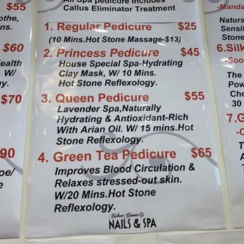 Colour Connie Nail Salon - Pedicure menu - Nail Salons Near Me - Rye Brook, New York