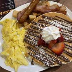 Stacked Pancake & Breakfast House - Junior stack w upgraded pancakes