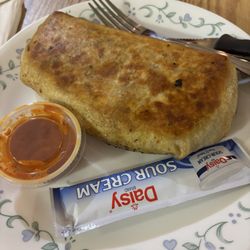 Cafe Castillo - Chicken Tex Mex Burrito! Yum!