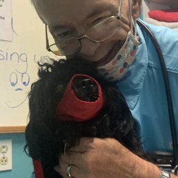 Little Solly boy with the Dr. scared LOL!