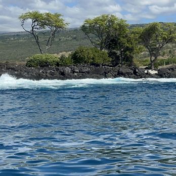 Captain Zodiac - View of coast line on way back. - Snorkeling Near Me - Kailua Kona, Hawaii