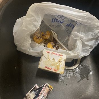 Super Wok - Spilled beef and broccoli in bag with rice box - Chinese Near Me - Safford, Arizona Super Wok - Spilled beef and broccoli in bag with rice box - Chinese Near Me - Safford, Arizona