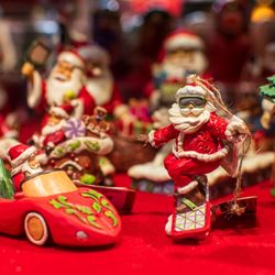 Christmas Shop - Jim shore Santa Ornaments