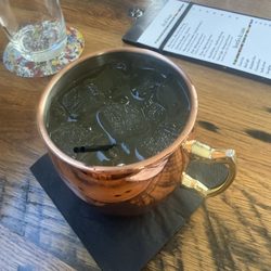 Overlook Kitchen + Bar - Pineapple mule mocktail