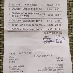 Campbell Liquor Store - Campbell Liquor store purchase. .