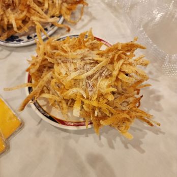 Fortune Wheel - Fried shrimp patty with fried crispy taro root - Dim Sum Near Me - Levittown, New York