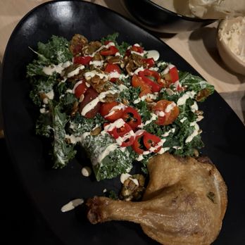 Soma Tulsa - Kale Caesar with duck - New American Near Me - Tulsa, Oklahoma