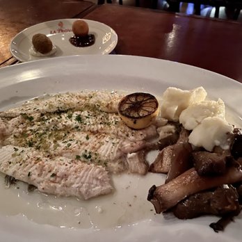 Cafe La Trova - Dover Sole special - Cocktail Bars Near Me - Miami, Florida