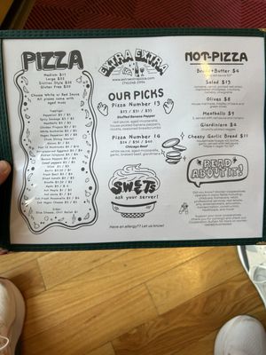 Menu photo 1 Extra Extra Buffalo, NY
