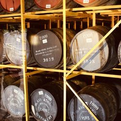 Blair Athol Distillery - The barrel room
