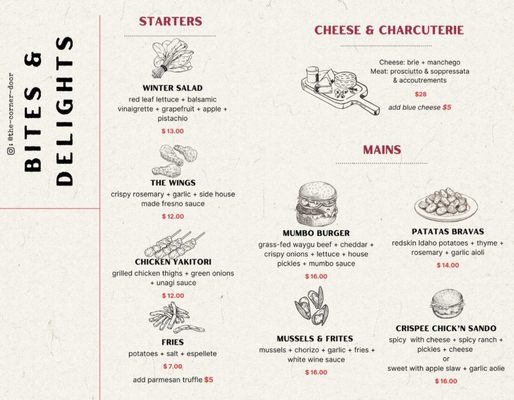 Menu photo 3 The Corner Door Culver City, CA