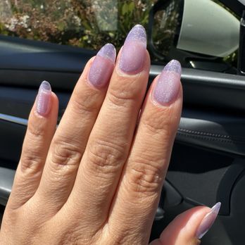 Nü Nails - Purple cat eye gel x - Nail Salons Near Me - San Jose, California