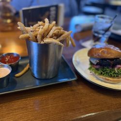 Westport Social - Burger and fries
