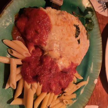 Front Street Restaurant - Chicken Parmigiana with pasta - Italian Near Me - Provincetown, Massachusetts