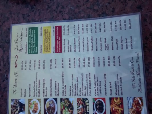 Menu photo 1 La Placita Tijuana, BCN Menu photo 1 La Placita Tijuana, BCN