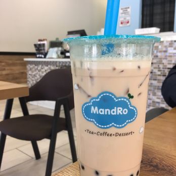 MandRo Teahouse - Standard black milk tea. Decent. - Bubble Tea Near Me - Davis, California MandRo Teahouse - Standard black milk tea. Decent. - Bubble Tea Near Me - Davis, California