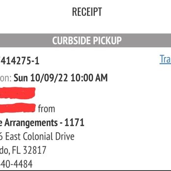 Edible Arrangements - Receipt - Gift Shops Near Me - Orlando, Florida Edible Arrangements - Receipt - Gift Shops Near Me - Orlando, Florida