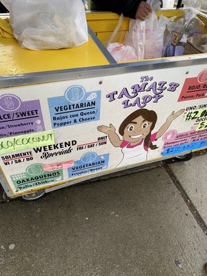 The Tamale Lady (Outside Vendor) by null