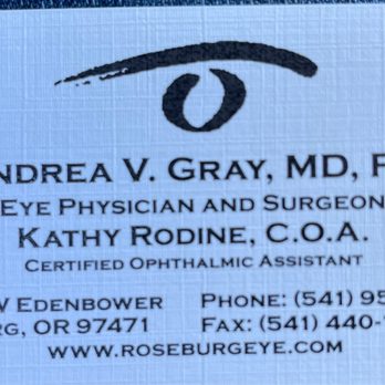 Andrea V. Gray, MD, PC - Optometrists Near Me - Roseburg, Oregon