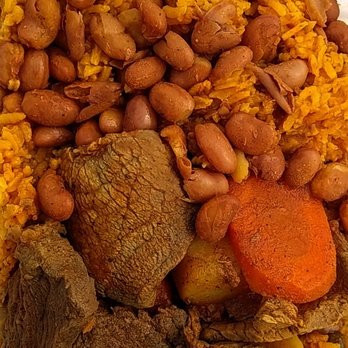 Mickey's Luncheonette - Beef stew combo w/yellow rice & beans. - Cuban Near Me - Perth Amboy, New Jersey Mickey's Luncheonette - Beef stew combo w/yellow rice & beans. - Cuban Near Me - Perth Amboy, New Jersey