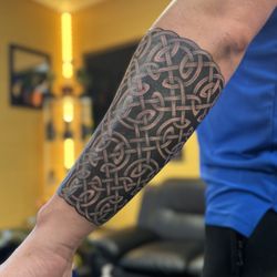 Aloha Tattoos - Celtic tribal band tattoo by Jon Poulson at Aloha Tattoos in Murray, UT