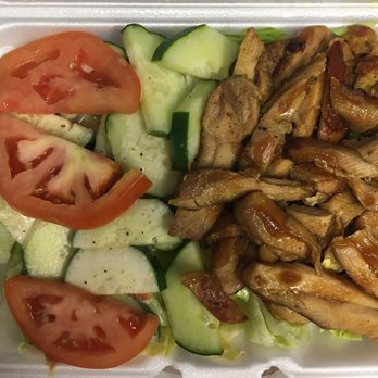 Chop Chop Truck - Chicken over salad - Food Trucks Near Me