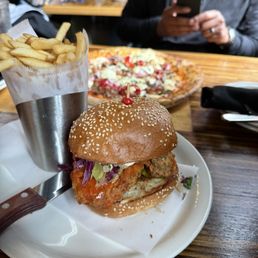 Fried chicken sandwich Fried chicken sandwich