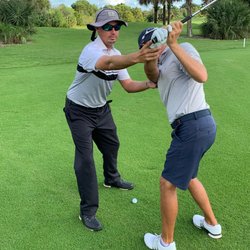 Plantation Preserve Golf Academy - Lesson with coach Nick Pincket, PGA