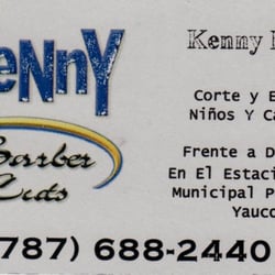 Kenny Barber Cuts - Business Card
