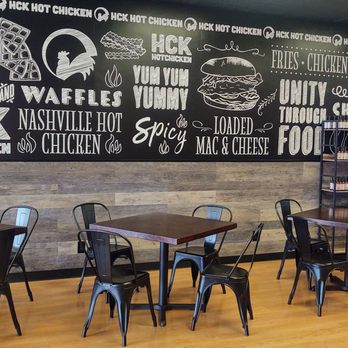 HCK Hot Chicken - Casual atmosphere with 9 tables. - Salad Near Me - Buffalo, New York