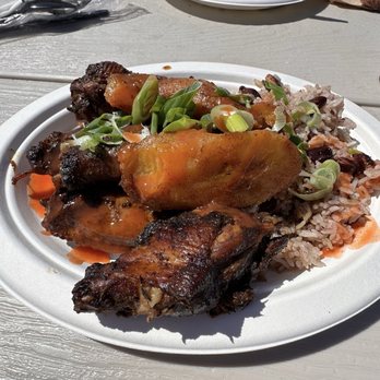 TreasureFest - Jamaican food: Jerk Chicken Plate - Flea Markets Near Me - San Francisco, California TreasureFest - Jamaican food: Jerk Chicken Plate - Flea Markets Near Me - San Francisco, California