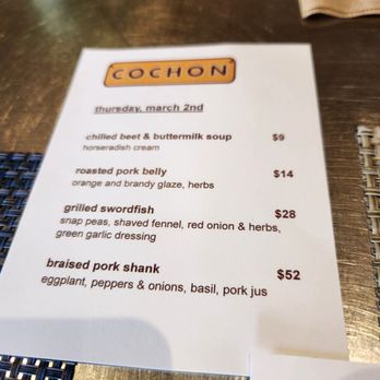 Cochon RESTAURANT - Specials of the day - Cajun/Creole Near Me - New Orleans, Louisiana Cochon RESTAURANT - Specials of the day - Cajun/Creole Near Me - New Orleans, Louisiana