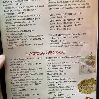 Mega Mercado - Menu - 1/15/24 - Mexican Near Me - Lakeland, Florida