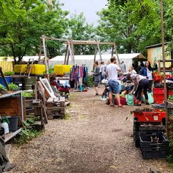 Flohmarkt im Prinzessinnengarten