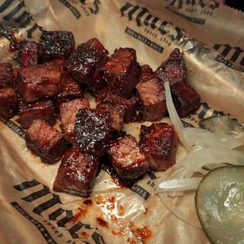 Mac's Speed Shop - Brisket Burnt Ends - Barbeque Near Me - Raleigh, North Carolina Mac's Speed Shop - Brisket Burnt Ends - Barbeque Near Me - Raleigh, North Carolina