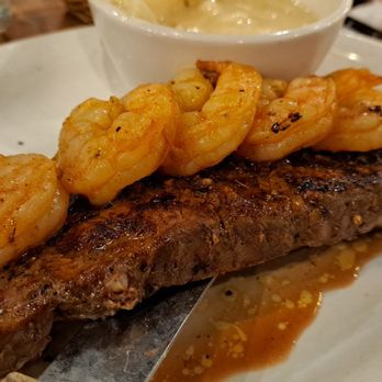 Cracker Barrel Old Country Store - New York Strip and shrimp combo - Southern Near Me - Mesa, Arizona