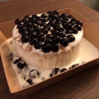 Feng Cha Teahouse - Salted Milk Foam Cake - Desserts Near Me - Newark, California