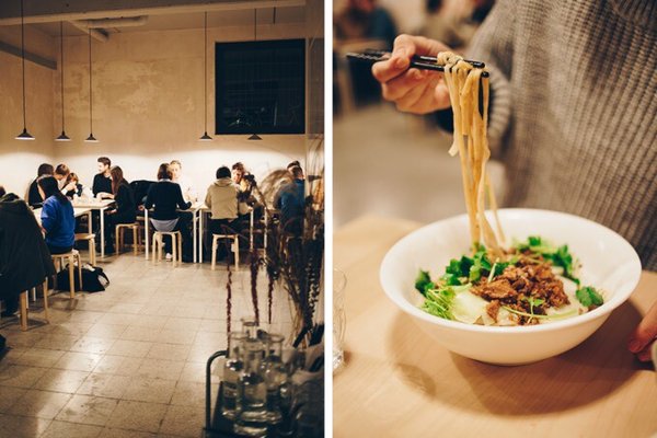 Chungking Noodles by null