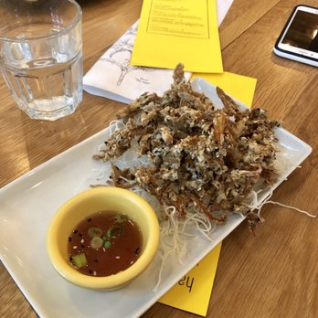 Kati Vegan Thai - HH: fries oyster mushrooms - Thai Near Me - Seattle, Washington Kati Vegan Thai - HH: fries oyster mushrooms - Thai Near Me - Seattle, Washington