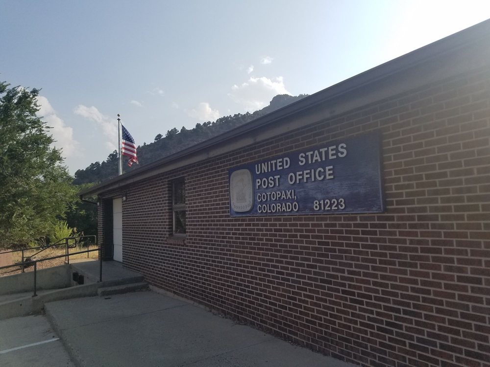 US POST OFFICE Updated July 2024 123 County Road 12, Cotopaxi, Colorado Post Offices